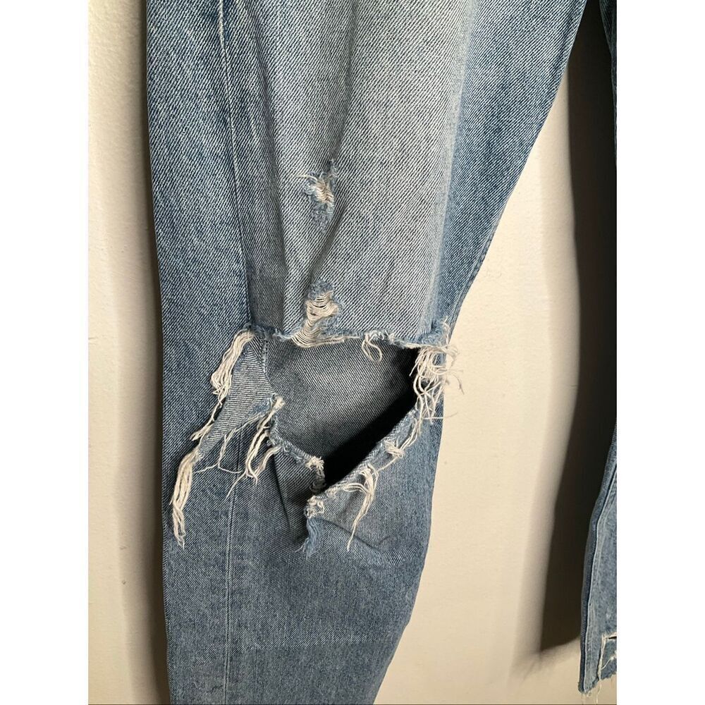 Agolde High Rise Jamie Straight Leg Jeans - Picture 6 of 11